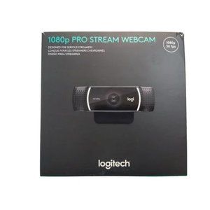 Logitech 1080P Pro Stream Webcam Model No V-U0028 New Sealed